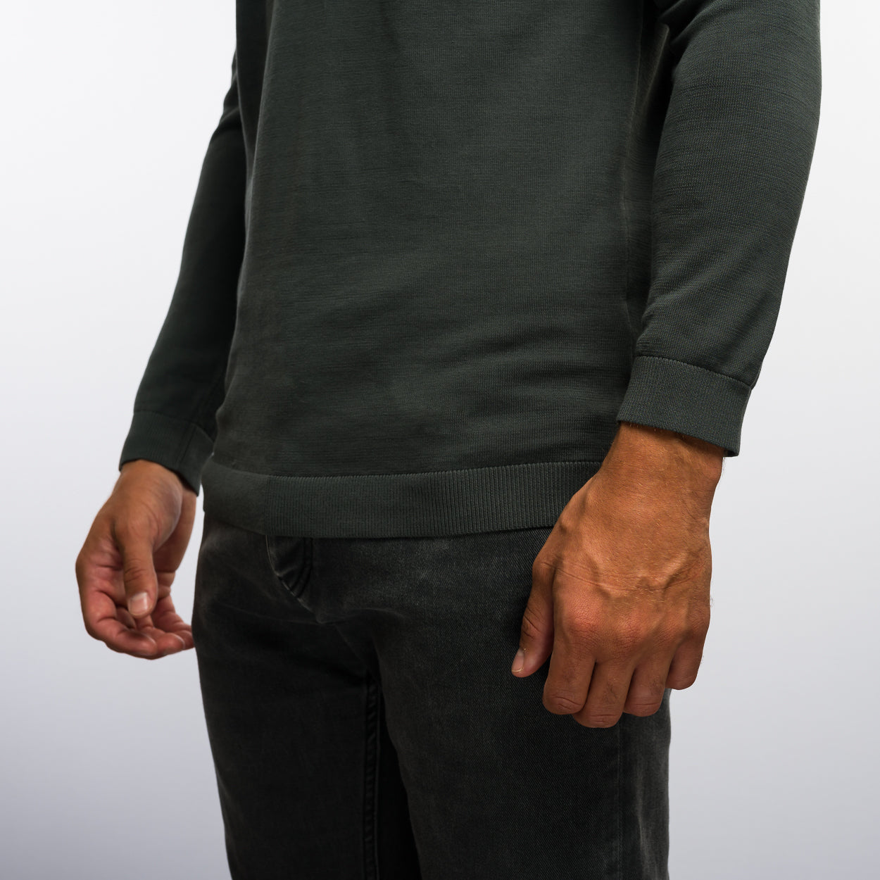 The Polo Longsleeve Mercerized