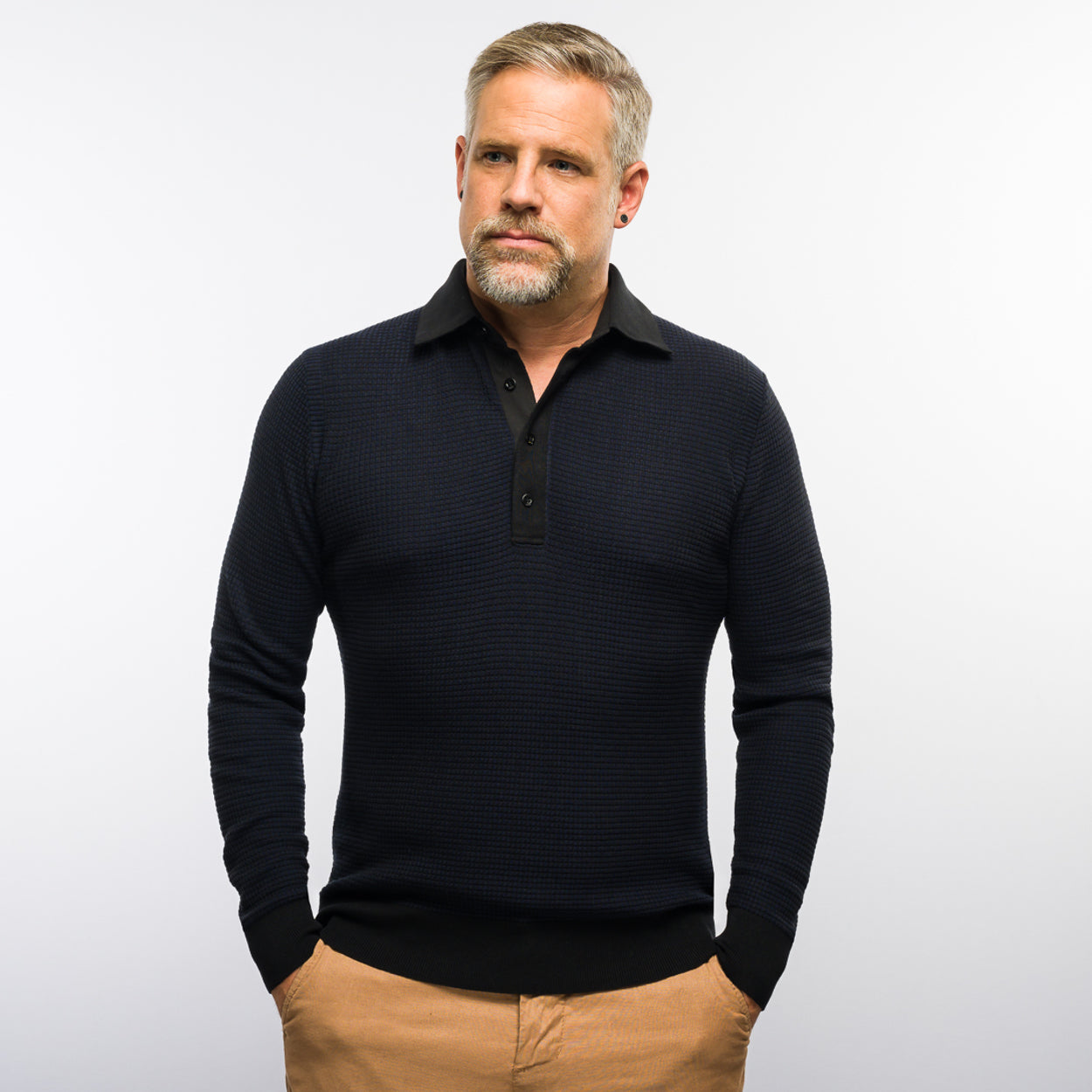 Poloshirt - The Polo Longsleeve Silk