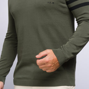 The Polo Longsleeve Mercerized Stripes