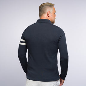The Polo Longsleeve Mercerized Stripes