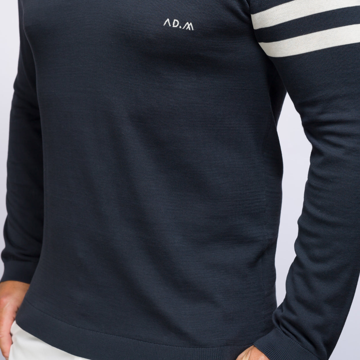 The Polo Longsleeve Mercerized Stripes