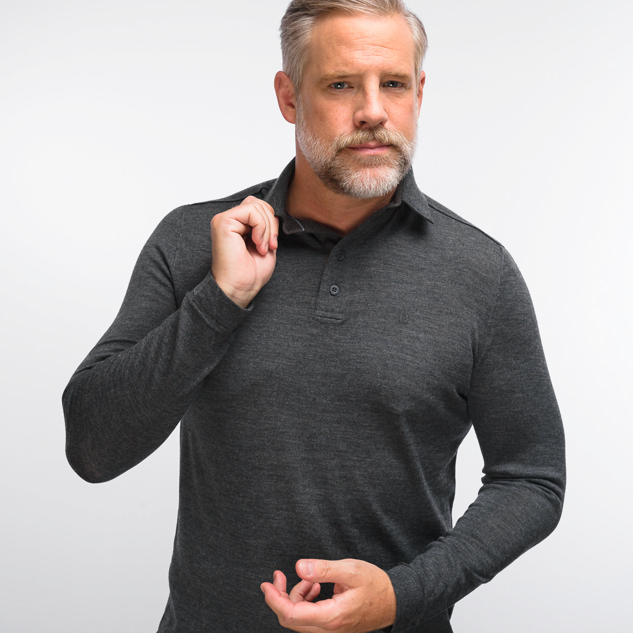 The Polo Longsleeve Merino