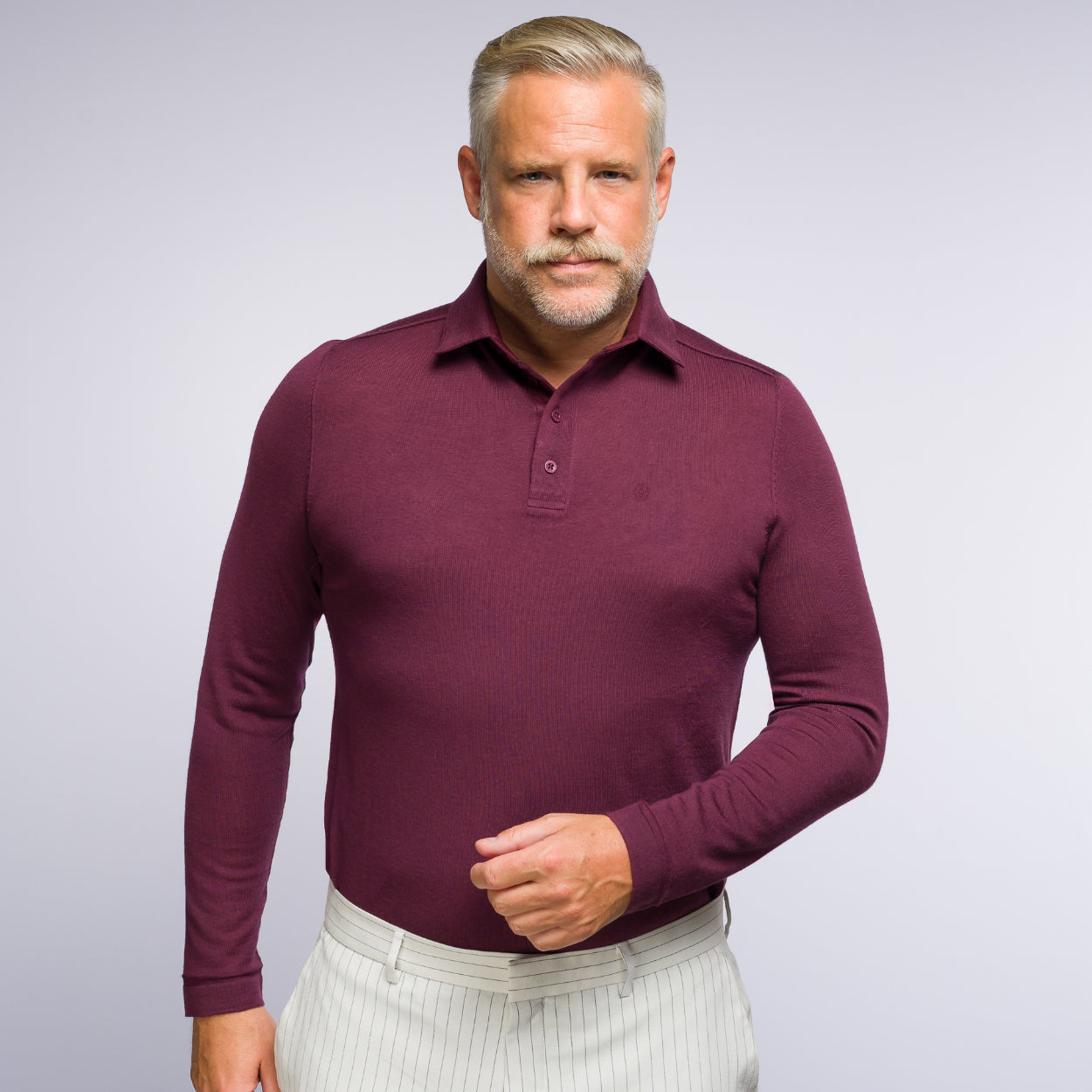 The Polo Longsleeve Merino