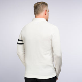 The Polo Longsleeve Mercerized Stripes