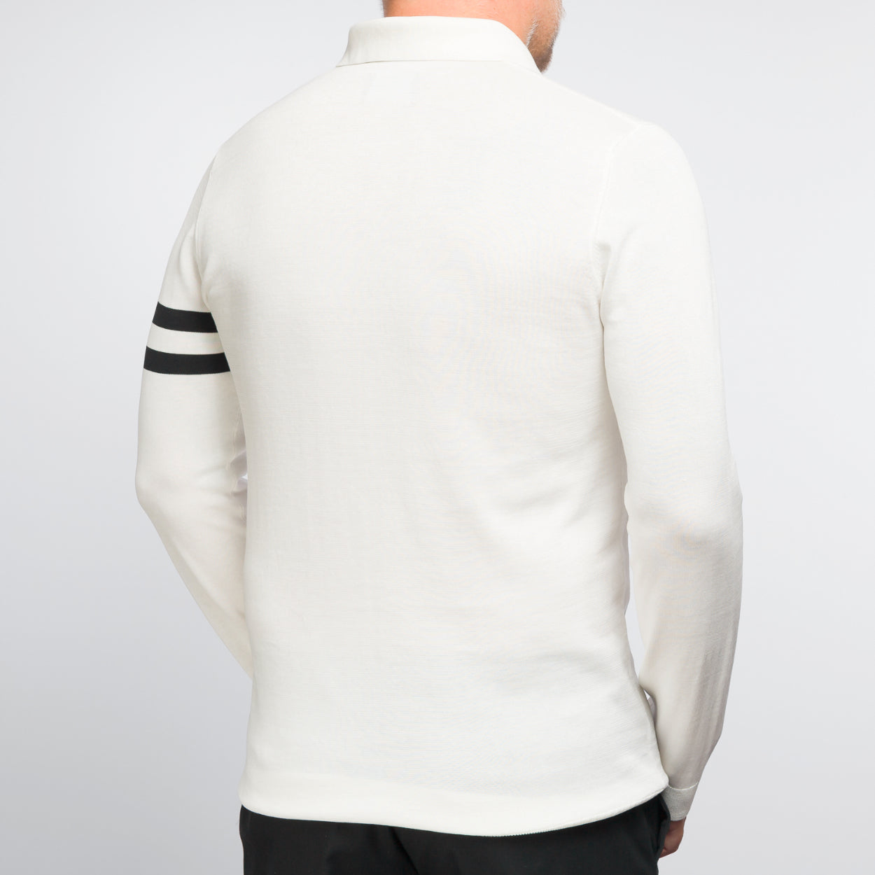 The Polo Longsleeve Mercerized Stripes