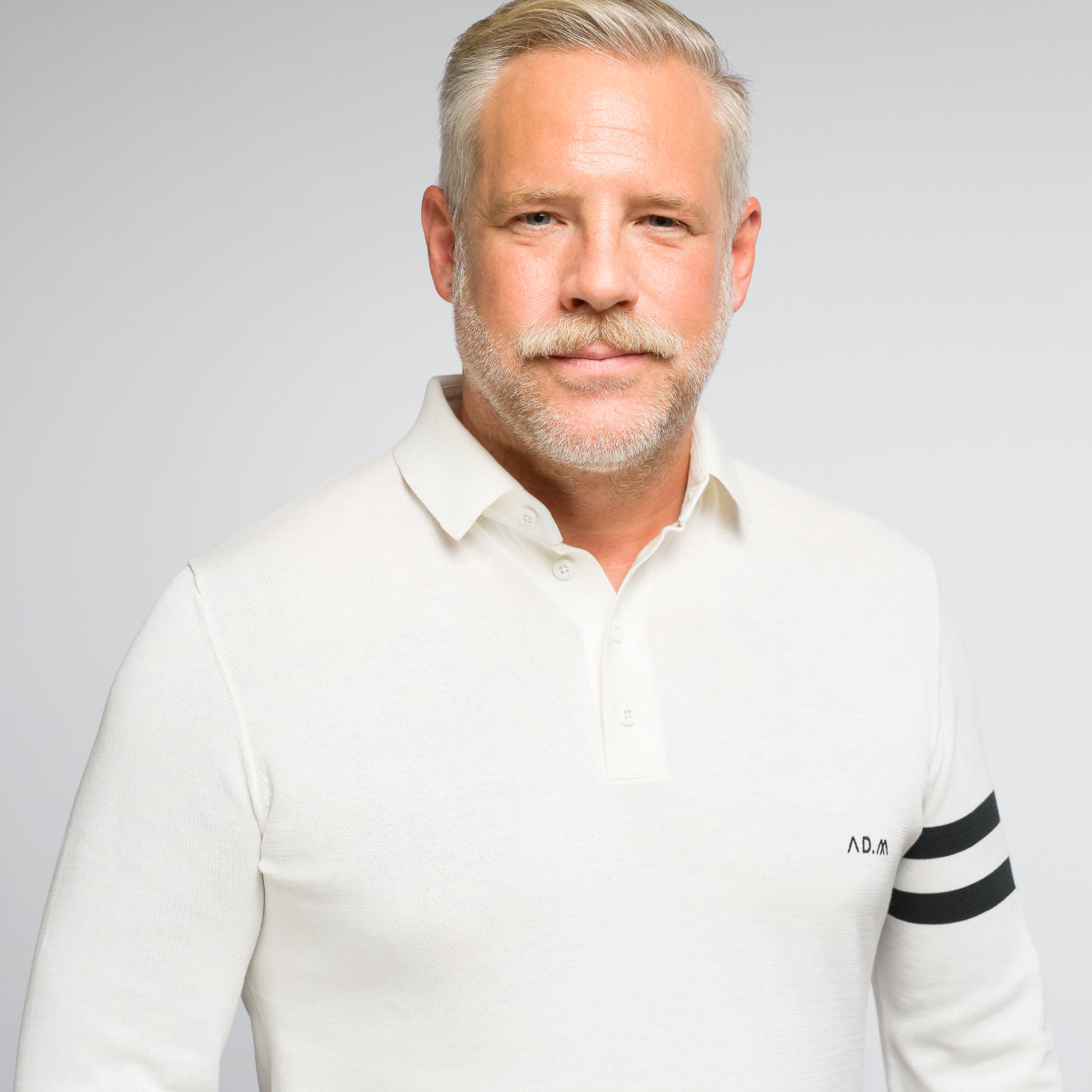 The Polo Longsleeve Mercerized Stripes