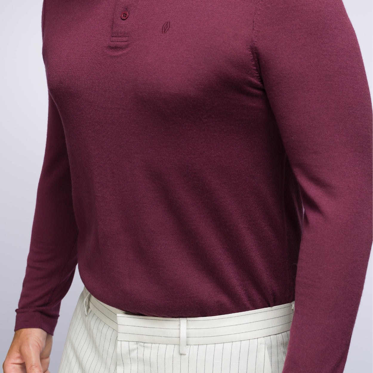 The Polo Longsleeve Merino