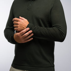 The Polo Longsleeve Merino