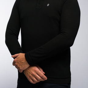 The Polo Longsleeve Merino Stripes