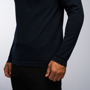 The Polo Longsleeve Merino Stripes
