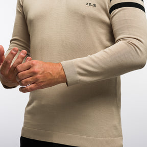 The Polo Longsleeve Mercerized Stripes