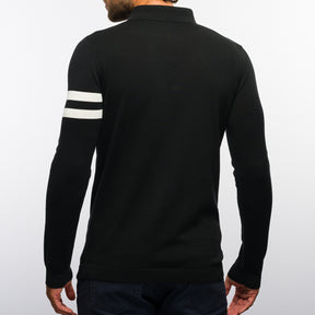 The Polo Longsleeve Mercerized Stripes