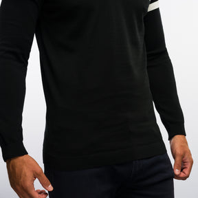 The Polo Longsleeve Mercerized Stripes