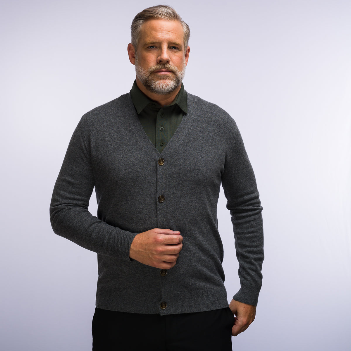 Le pull cardigan