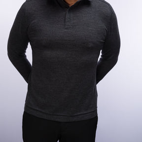 The Polo Longsleeve Merino
